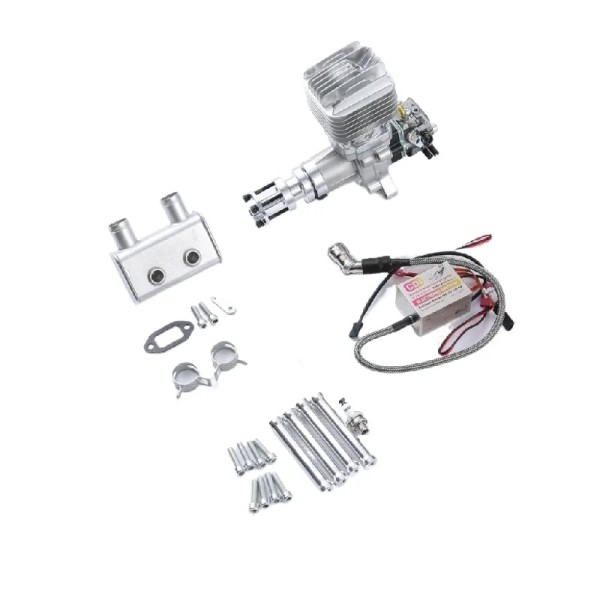 Rcgf Stinger 35cc Re Gasoline Engine 2 Cycle Piston Value Type Support 1908 2010 Prop for Rc Uav Airplane Fixed-wing